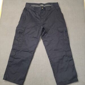 5.11 Tactical Cargo Pants Mens 40x30 Navy Blue 74310 TDU Work Trousers